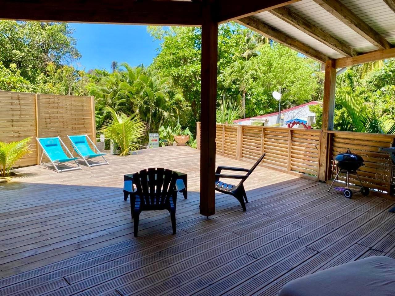 Charmant Bungalow Tout Confort Climatise - Terrasse Et Acces Plage ! Деше Экстерьер фото